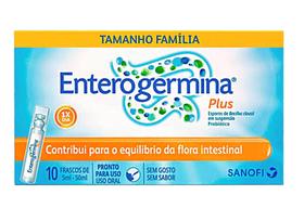 Enterogermina Plus Probiótico 10 Frascos De 5ml