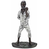 Entidade Orixá Preto Velho Saúde Imagem Escultura de Resina Entidade Orixá Preto Velho Saúde Imagem Escultura de Resina