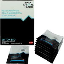 Entox bio com 10 sachês de 8g cada suplemento para cães e gatos auxilia na recomposição da microbiota intestinal ibasa Entox bio com 10 sachês de 8g cada suplemento para cães e gatos auxilia na recomposição da microbiota intestinal ibasa