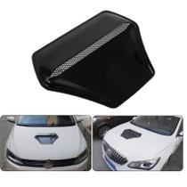 Entrada de Ar Esportivo Universal Capô Intake Preto Tomada