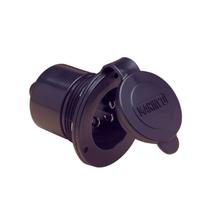 Entrada de carregador marítimo de bordo Marinco 150BBI 15A 125V preto Entrada de carregador marítimo de bordo Marinco 150BBI 15A 125V preto