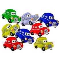 Entremeio emborrachado carrinho para enfeite de prendedor de chupeta 10uni Entremeio emborrachado carrinho para enfeite de prendedor de chupeta 10uni