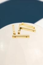Entremeio Tubo 20X3Mm Ouro 18K - 02 Furos - Pacote com 10 Peças Entremeio Tubo 20X3Mm Ouro 18K - 02 Furos - Pacote com 10 Peças