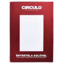 Entretela Adesiva Solúvel para Imprimir - Círculo Entretela Adesiva Solúvel para Imprimir - Círculo