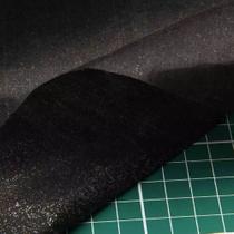 Entretela Termocolante Eduval Fina 20g com Cola Cor Branca e Preta para Costura Largura 90cm