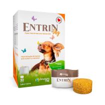 Entrin Dog Sabor Carne 30 Tabletes 210g - Botupharma Entrin Dog Sabor Carne 30 Tabletes 210g - Botupharma