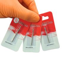 Enucleadoras Brilho Tamanhos P, M e G - Kit com 3 Brocas
