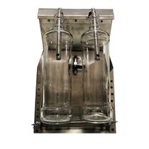 Envasadora 2 bicos Inox P/ Cachaça whisky gin