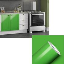 Envelopamento adesivo vinil moveis 2,5Mx50cm Verde Abacate - IMPRIMAX