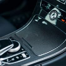 Envelopamento Automotivo Vinil Fibra de Carbono Preto 4D Brilho Reposicionável 5D Envelopamento Automotivo Vinil Fibra de Carbono Preto 4D Brilho Reposicionável 5D