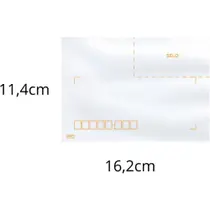 Envelope 114X162 63GRS. C/RPC Branco