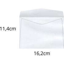 Envelope 114X162 63GRS. S/RPC Branco