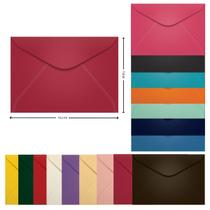 Envelope 114x162 Carta Vermelho Escuro Pequim 100 Unidades