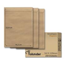 Envelope 162 x 229 mm Pardo Skn 23 Kraft Pardo 250 Unidades