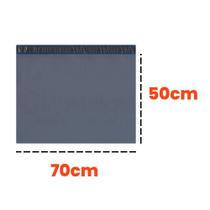 Envelope 70X50 Cinza/Eco 1Un