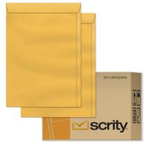 Envelope A4 Amarelo Ouro 22 x 32 cm Scrity 500 Unidadades