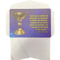Envelope Aberto Salmo 116 - Dízimo/Oferta - 100 Unidades