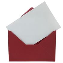 Envelope Bico Vermelho Metálico 150g + Cartão Branco 50 Un Envelope Bico Vermelho Metálico 150g + Cartão Branco 50 Un