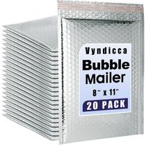 Envelope bolha térmico Vyndicca, 20 unidades, 20 x 28 cm, impermeável Envelope bolha térmico Vyndicca, 20 unidades, 20 x 28 cm, impermeável