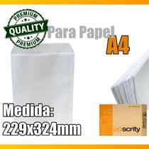 Envelope branco 50 unid para escritorio documentos para folha a4