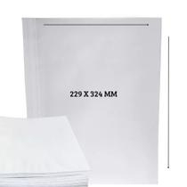 Envelope branco 50 unid para escritorio documentos para folha a4 Envelope branco 50 unid para escritorio documentos para folha a4
