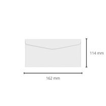 Envelope Branco Carta Oficio 114x229 Caixa com 100