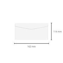 Envelope Branco Carta Oficio 114x229 Caixa com 1000