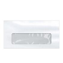 Envelope branco com janela COF048 114x229mm caixa com 1000 unidades Scrity