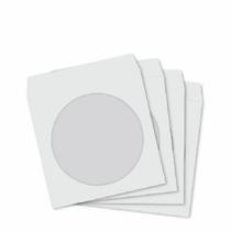 Envelope branco p/cd-dvd janela transparente c/100