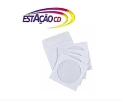 Envelope Branco P/ Cd, Dvd Visor Transp - Pcte 50 Unid. Envelope Branco P/ Cd, Dvd Visor Transp - Pcte 50 Unid.