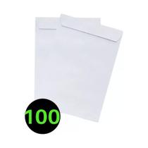 Envelope Branco Para Correspondência Com 100 Unidades 20x28