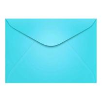 Envelope Carta 114x162 com 100 Azul Turquesa Bahamas Scrity
