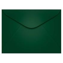 Envelope Carta 114x162 com 100 Verde Escuro Brasil Scrity