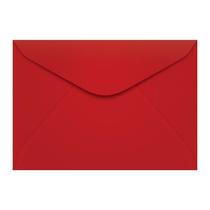 Envelope Carta 114x162 com 100 Vermelho Toquio Scrity