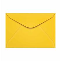 Envelope carta 114x162mm 80g amarelo rio janeiro / 100un / scrity