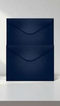 Envelope Carta Azul Escuro 11,4 x 16,2cm - 100 Unid Envelope Carta Azul Escuro 11,4 x 16,2cm - 100 Unid