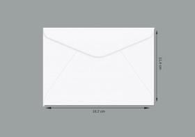 Envelope Carta Branco 114 X 162 Sem Cep Cof010 1000 U Scrity