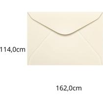 Envelope Carta Colorido 114X162 Creme Marfim 80G PCT.C/100