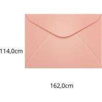 Envelope Carta Colorido 114X162 Rosa Claro Fidji 80G