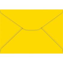 Envelope Carta Colorido 114X162MM Amarelo 85G