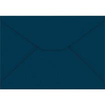 Envelope Carta Colorido 114X162MM Azul Marinho 85G CX com 100