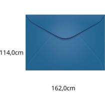 Envelope Carta Colorido 114X162MM Azul Royal Grécia 80G - Pacote com 100 Unidades Envelope Carta Colorido 114X162MM Azul Royal Grécia 80G - Pacote com 100 Unidades