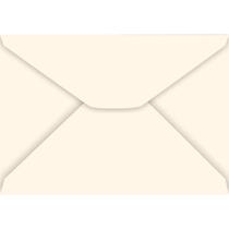 Envelope Carta Colorido 114X162MM Creme 85G - Foroni
