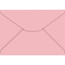 Envelope Carta Colorido 114X162MM Rosa Claro 85G - Caixa com 100 Envelope Carta Colorido 114X162MM Rosa Claro 85G - Caixa com 100