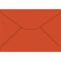 Envelope Carta Colorido 114X162MM Vermelho 85G