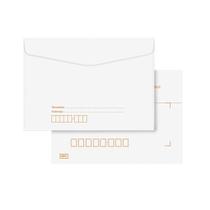 Envelope Carta RPC Branco COF 012 114x162mm - 63g Scrity 1000un
