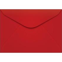 Envelope Carta TB11 Vermelho 114x162mm - Caixa com 100 Unidades