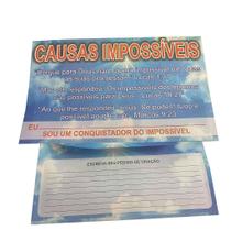 Envelope Causas Impossíveis Colado - 100 Unidades Envelope Causas Impossíveis Colado - 100 Unidades