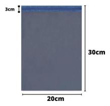 Envelope Cinza Segurança Saco Embalagem 20X30 500 Uni Envelope Cinza Segurança Saco Embalagem 20X30 500 Uni