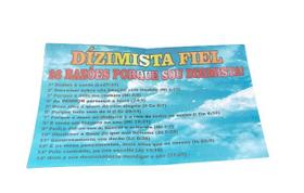 Envelope Colado 28 Razões Porque Sou Dizimista Fiel - 100 Unidades